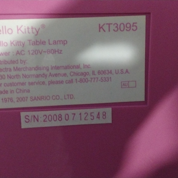 Hello Kitty Lamp - Picture 6 of 11
